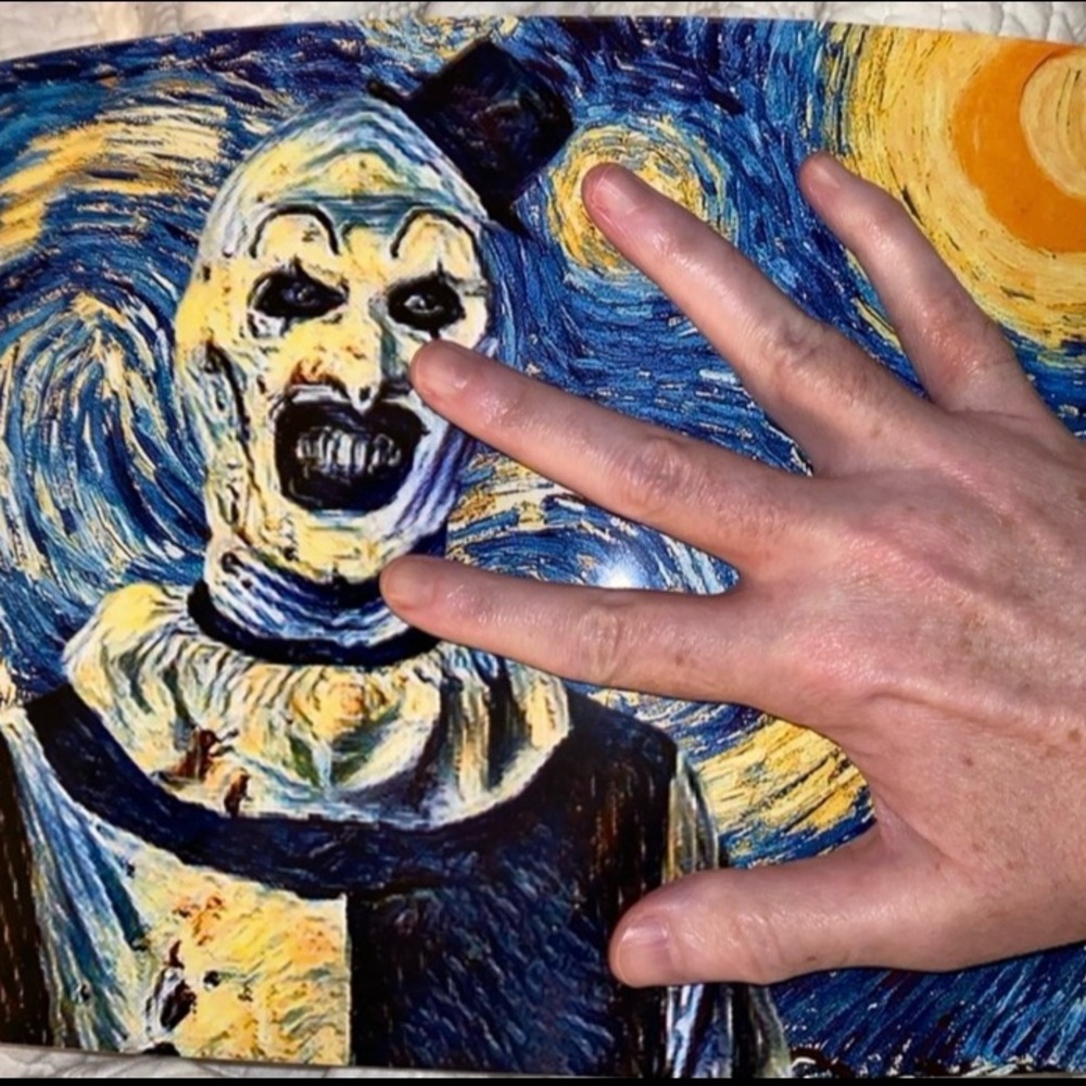 ART THE CLOWN STARRY NIGHT PRINT